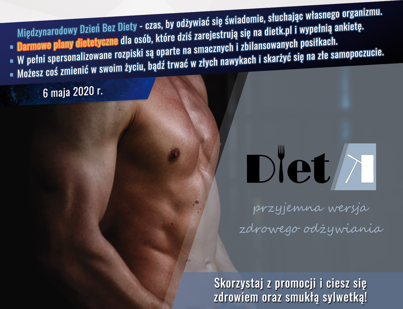 Promocja z okazji Międzynarodowego Dnia Bez Diety
