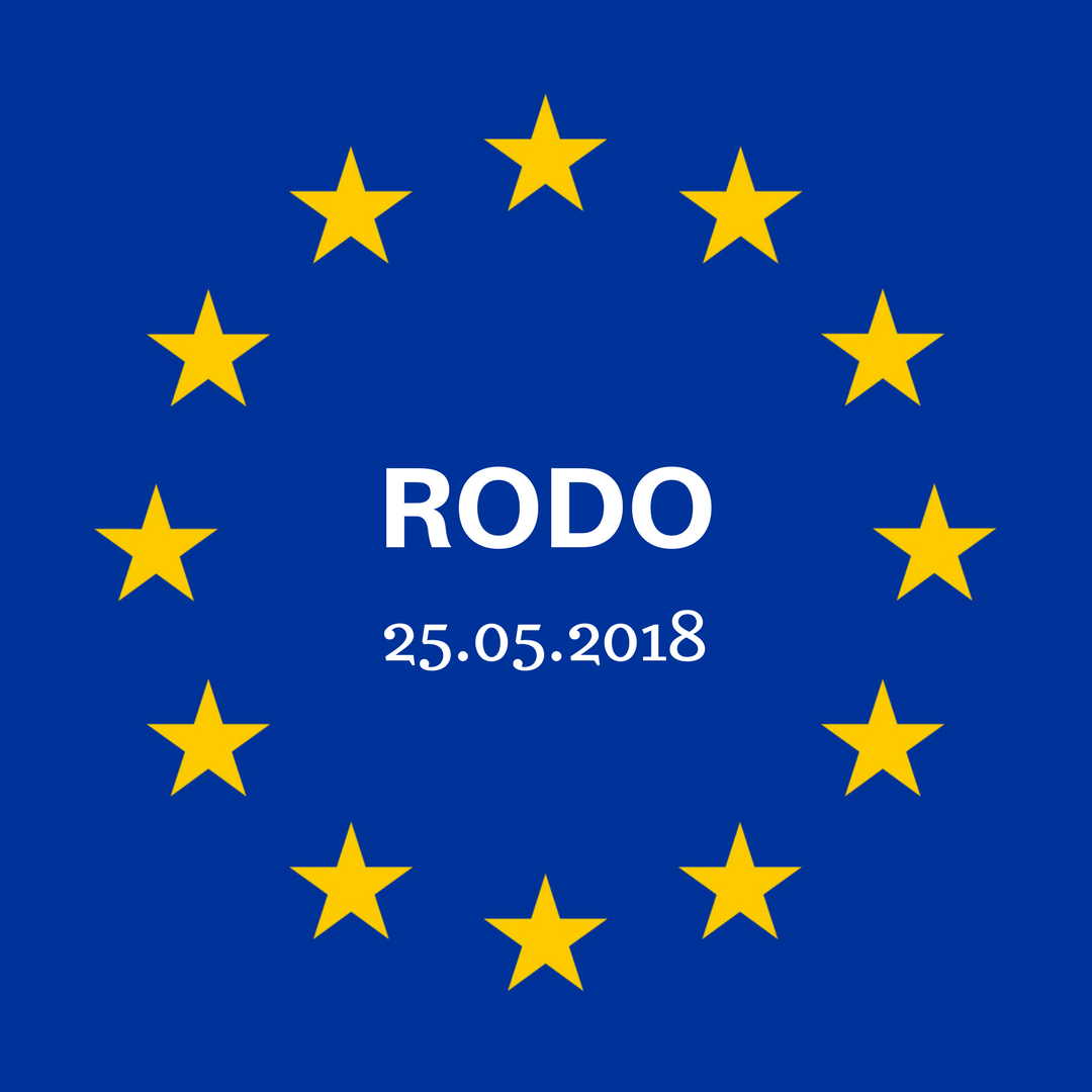 RODO - zmiana polityki prywatności i regulaminu