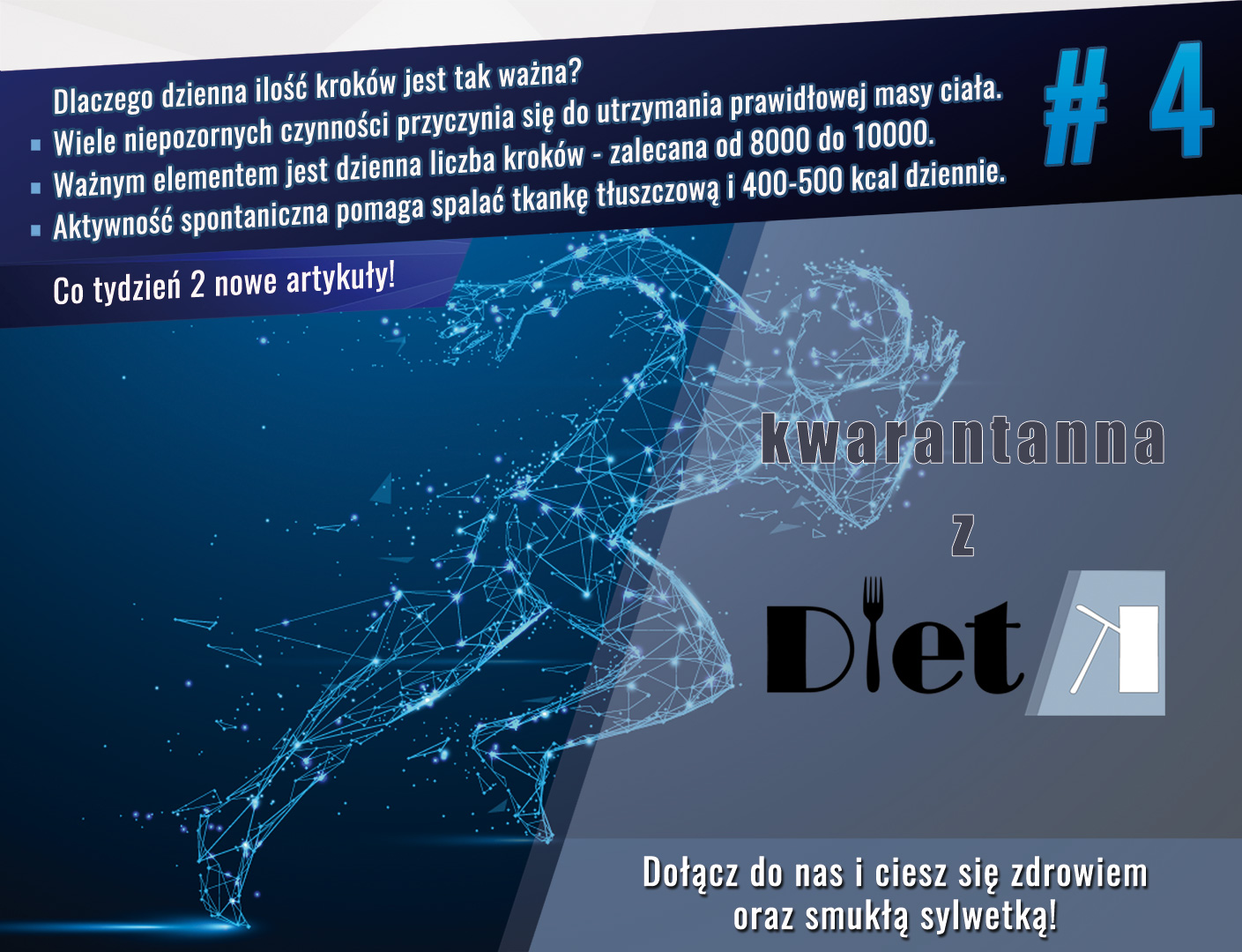 Dlaczego dzienna ilość kroków jest tak ważna? Dlaczego dzienna ilość kroków jest tak ważna?