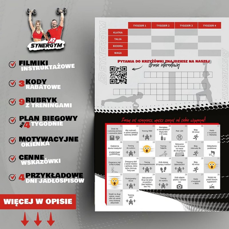 Kartka K2 SynerGym #2 Kartka K2 SynerGym #2